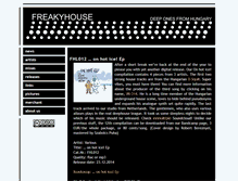Tablet Screenshot of freakyhouse.eu